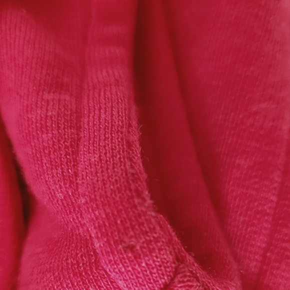 Vintage Pink Wool Blend Vest Size Large - Picture 7 of 7